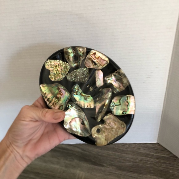 Vtg Lucite Shell Trinket Dish - Picture 8 of 10